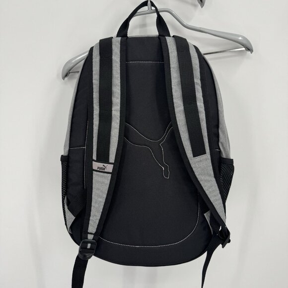 Puma Evercat Hybrid Backpack in Heather Grey/Pale Pink for Girl/Woman School Gym - Picture 13 of 15